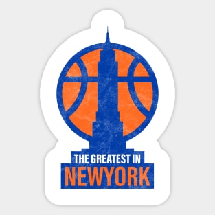 the Greatest in NYC are Back! Knicks Fan Gift Sticker